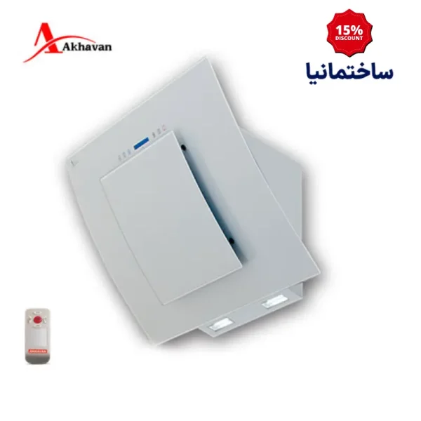هود مورب اخوان مدل H53-T با شیشه سفید و موتور توربو ۴ دور