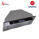 هود مخفی اخوان مدل H210 مشکی با سنسور و نمایشگر دیجیتال