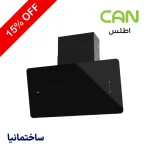 هود مورب مشکی اطلس با پنل لمسی
