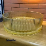 کابین روشویی مدل یونیک با صفحه رابر وود