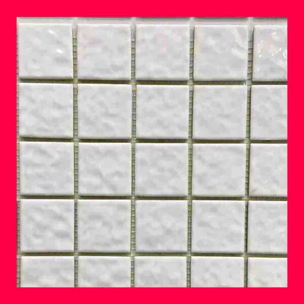 سرامیک فراگامو سفید خالص مدل Fragamo White سرامیک البرز ۵×۵ پرسلان