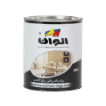 رنگ روغنی سفید براق الوان گالن 4 کیلویی با پوشش بالا مناسب سطوح گچی آهنی و سیمانی