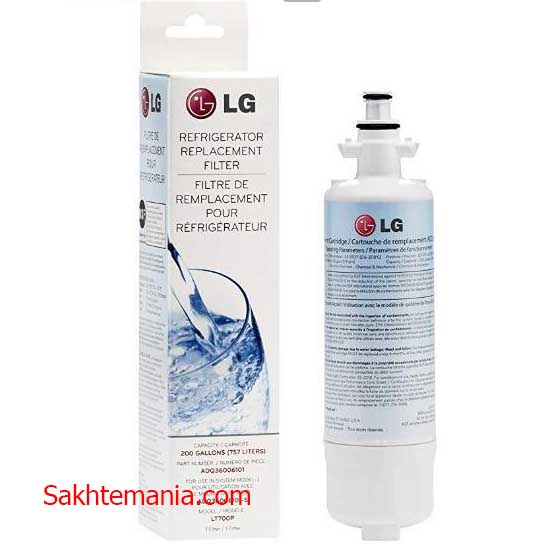 فیلتر تصفیه آب داخلی یخچال ال جی مدل LT700P موشکی ساخت کره با گواهی NSF.
