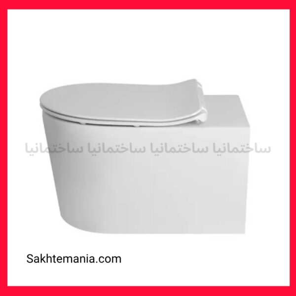 توالت فرنگی وال هنگ مروارید مدل گرتا ۵۶ سوپر سایلنت