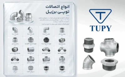بهترین لوله و اتصالات گالوانیزه در ایران شامل اتصالات برزیلی توپی و لوله ساوه در ساختمانیا