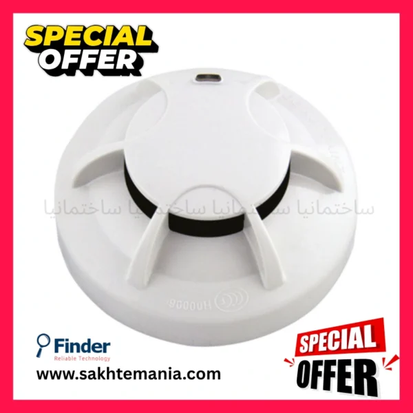 دتکتور دودی اپتیکال آدرس‌پذیر فایندر مدل FF O500 اصلی