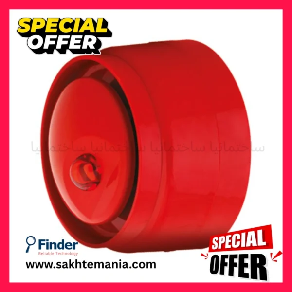 چراغ گردان اعلام حریق فایندر مدل FF EF102 اصلی