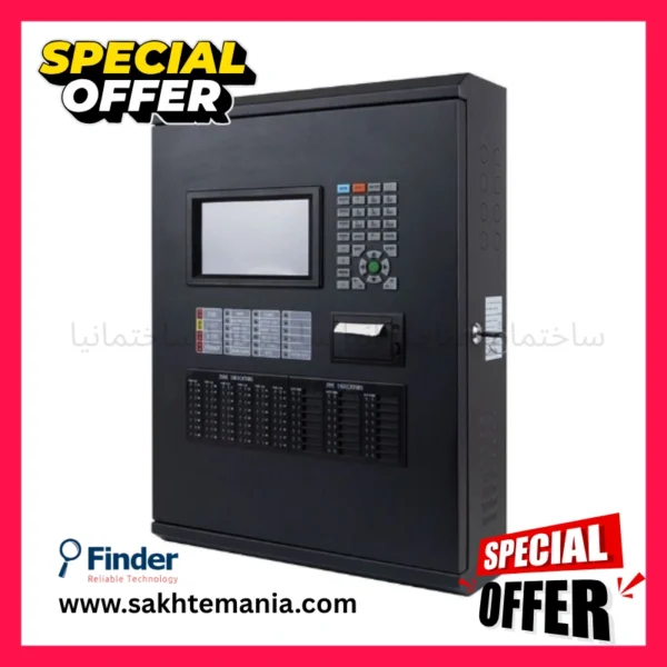 پنل مرکزی اعلام حریق آدرس‌پذیر فایندر مدل FF FCP500 اصلی