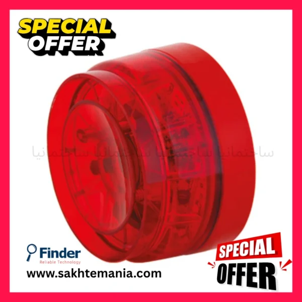 آژیر فلاشر آدرس‌پذیر فایندر مدل FF ESF101BAD اصلی